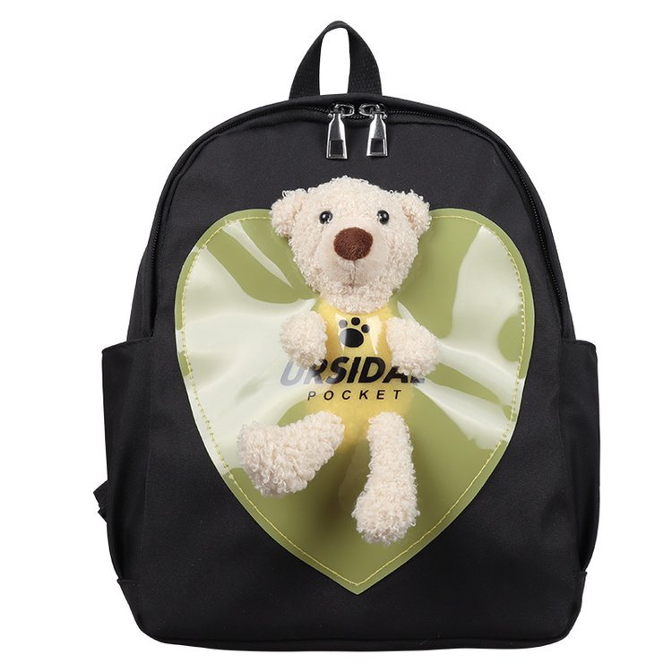Foreign Trade Children's Backpack 2021 New Korean Style Internet Celebrity Bear Small Backpack Cartoon Bag Kindergarten Backpack Wholesale