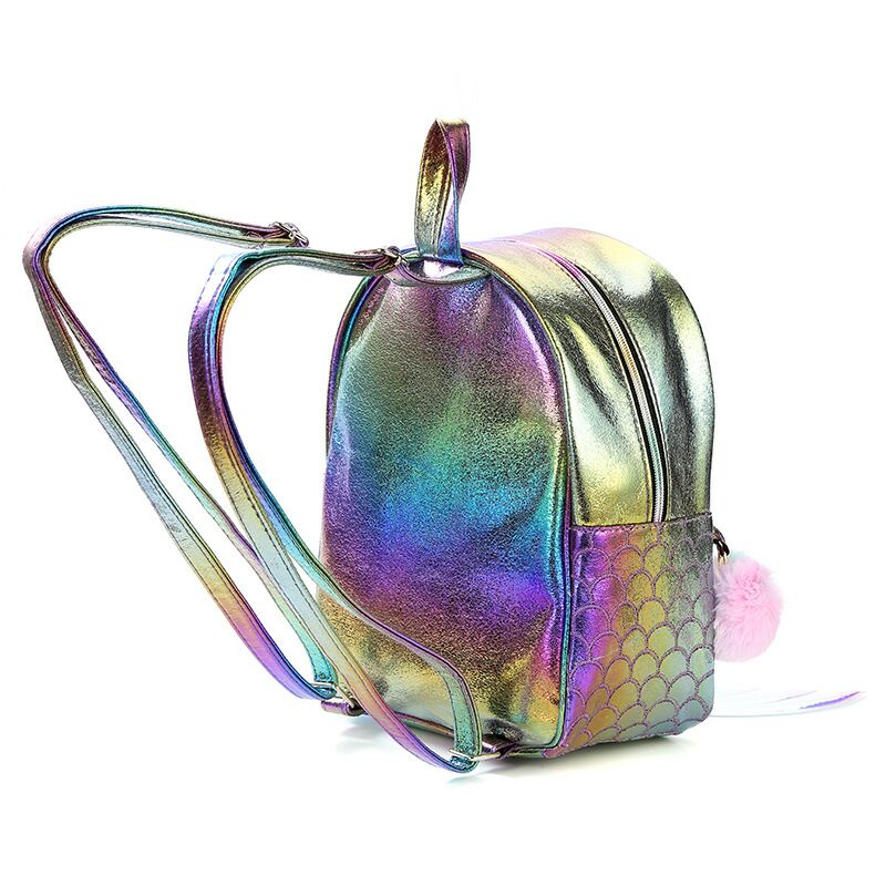 Unicorn new fish tail backpack for girls cartoon bag fish tail bag for children