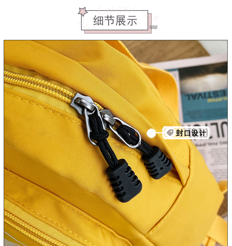New Cloth Backpack Cute Cartoon Bag Fish Dolphin Kindergarten Backpack Korean Boys Girls' Backpack