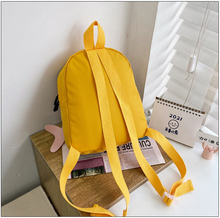 New Cloth Backpack Cute Cartoon Bag Fish Dolphin Kindergarten Backpack Korean Boys Girls' Backpack