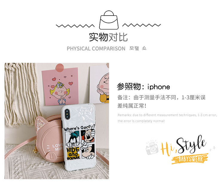 Baby bag Super Cute Cat Cartoon bag children Small round bag fashion Princess bag girl Crossbody Bag