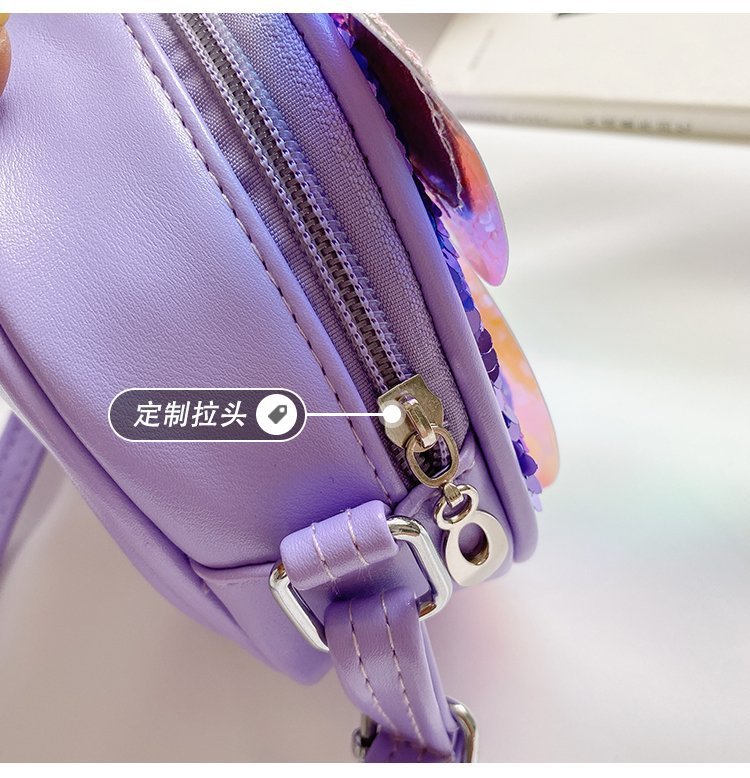 2021 Summer Korean Style Bag New Butterfly Messenger Bag Shoulder Bag Children Cartoon Bag Trendy Cute Girls' Bags