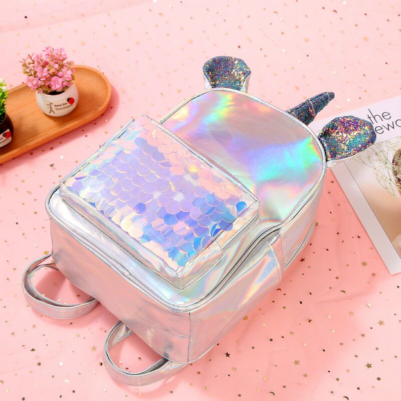 The Unicorn new Unicorn backpack for girls cartoon bag Unicorn bag for children