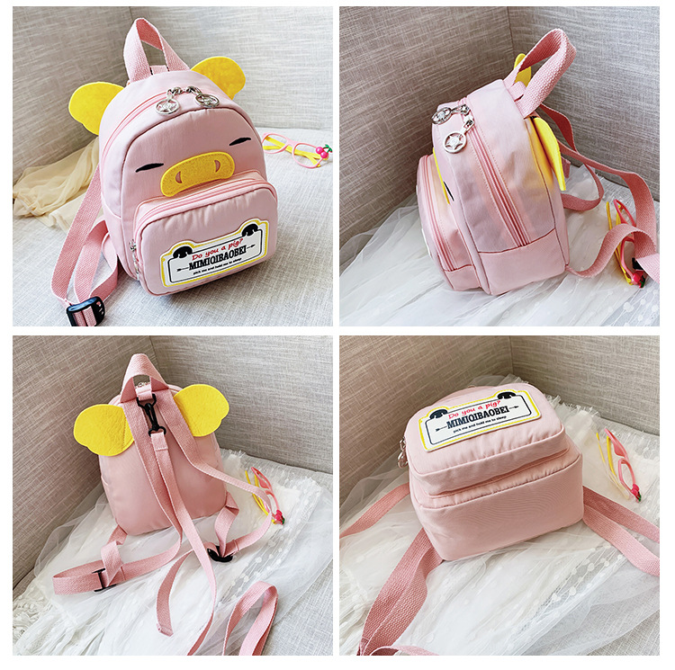 Kindergarten Backpack New Children's Children's Bag Backpack Korean Style Cartoon Bag Backpack Anti-Lost Children's Bag Factory Direct Sales