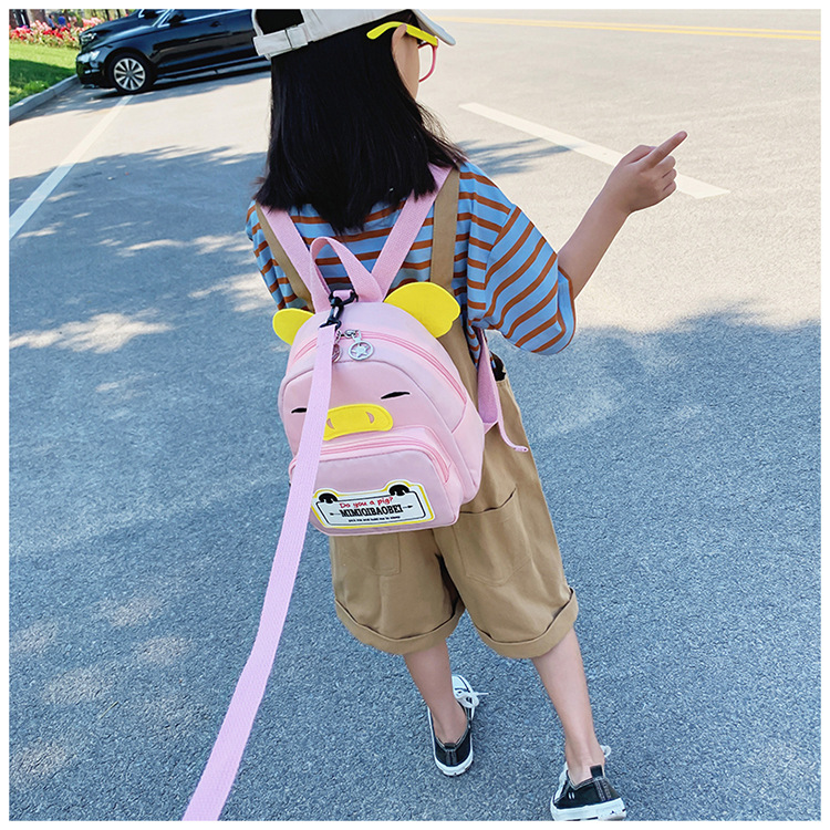 Kindergarten Backpack New Children's Children's Bag Backpack Korean Style Cartoon Bag Backpack Anti-Lost Children's Bag Factory Direct Sales