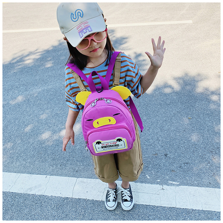 Kindergarten Backpack New Children's Children's Bag Backpack Korean Style Cartoon Bag Backpack Anti-Lost Children's Bag Factory Direct Sales
