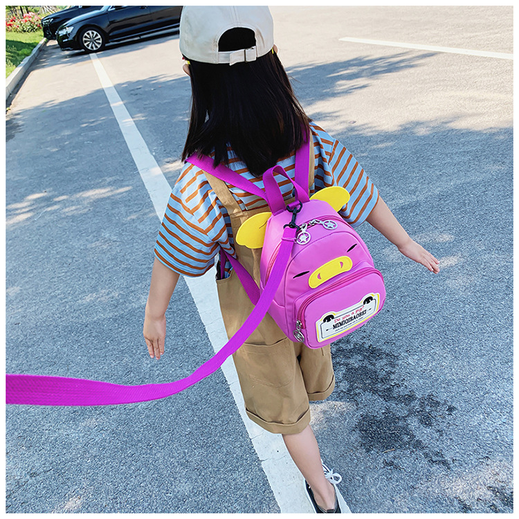 Kindergarten Backpack New Children's Children's Bag Backpack Korean Style Cartoon Bag Backpack Anti-Lost Children's Bag Factory Direct Sales