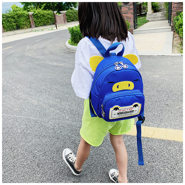Kindergarten Backpack New Children's Children's Bag Backpack Korean Style Cartoon Bag Backpack Anti-Lost Children's Bag Factory Direct Sales