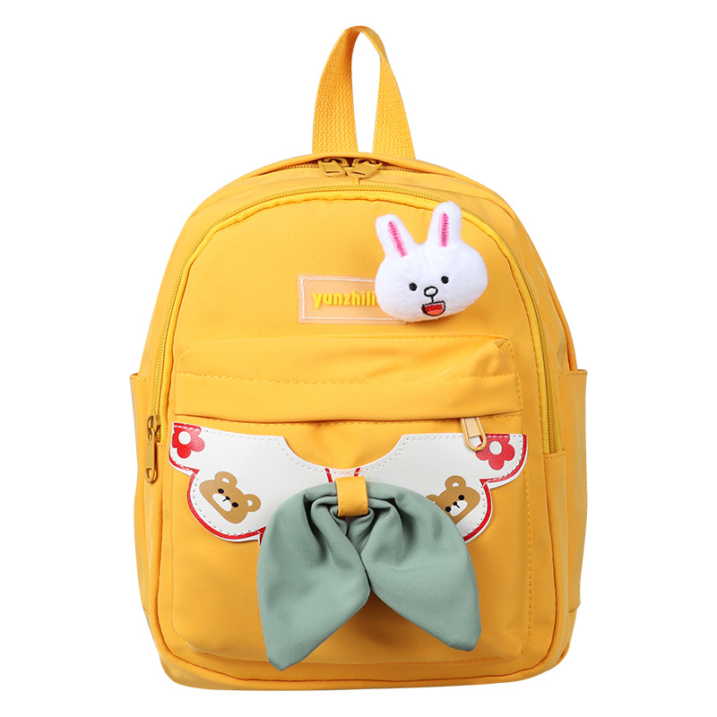 Kindergarten Children Backpack 2021 New Cute Fashion Cartoon Bag Student Bow Girl Backpack Wholesale