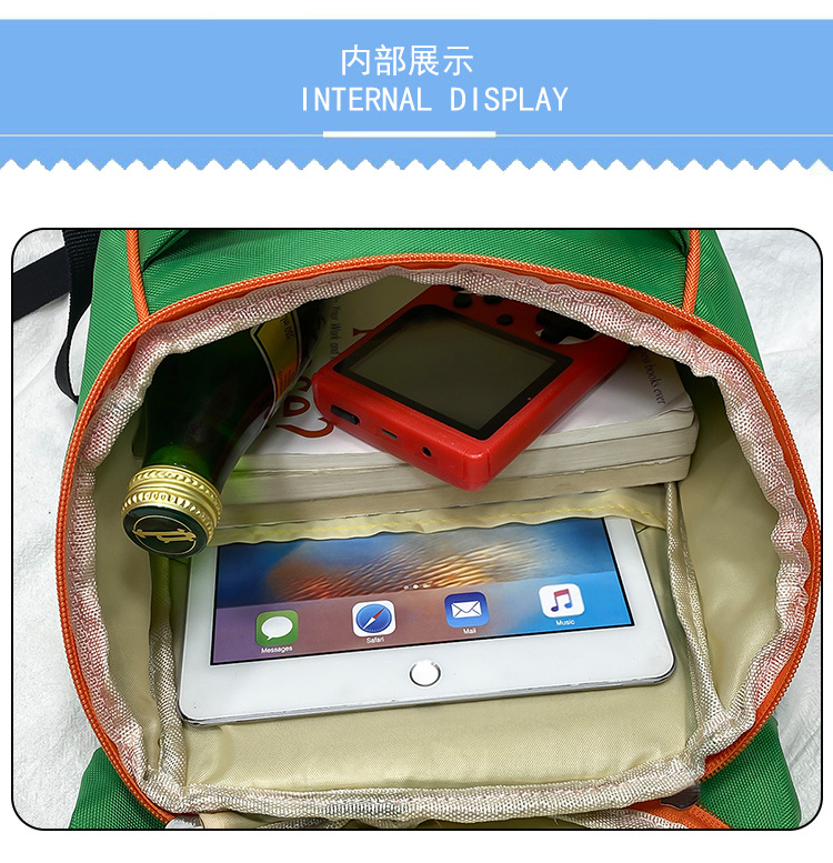 Kindergarten Backpack New Children's Children's Bag Backpack Korean Style Cartoon Bag Backpack Anti-Lost Children's Bag Factory Direct Sales