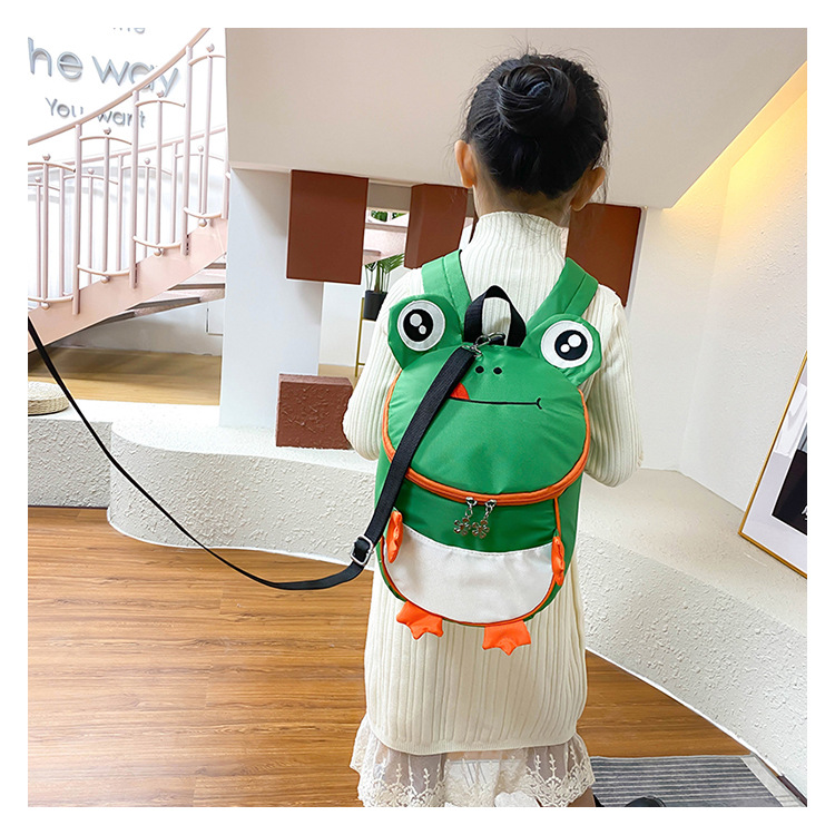 Kindergarten Backpack New Children's Children's Bag Backpack Korean Style Cartoon Bag Backpack Anti-Lost Children's Bag Factory Direct Sales