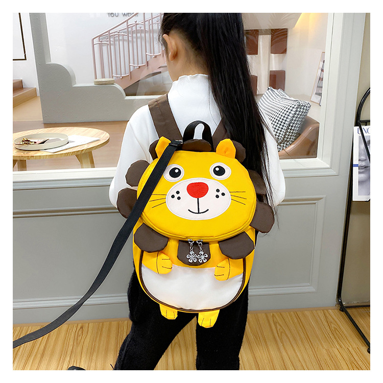 Kindergarten Backpack New Children's Children's Bag Backpack Korean Style Cartoon Bag Backpack Anti-Lost Children's Bag Factory Direct Sales