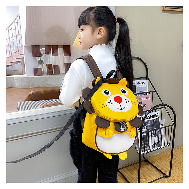 Kindergarten Backpack New Children's Children's Bag Backpack Korean Style Cartoon Bag Backpack Anti-Lost Children's Bag Factory Direct Sales