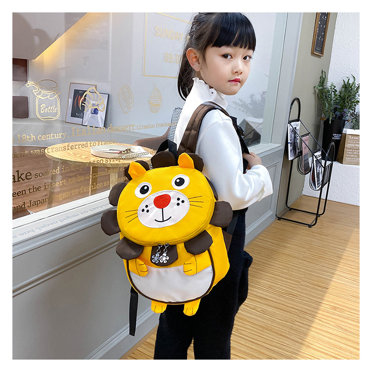 Kindergarten Backpack New Children's Children's Bag Backpack Korean Style Cartoon Bag Backpack Anti-Lost Children's Bag Factory Direct Sales