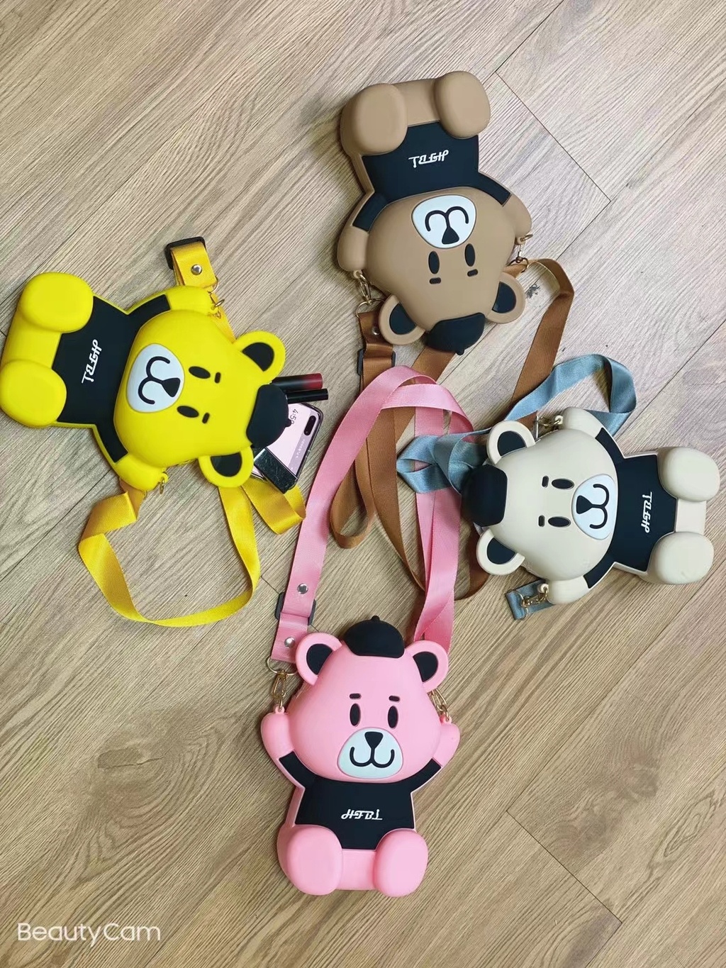 Large Silicone Phone Bag Satchel Cartoon Bag Epoxy Bag Children's Bags Toy Cartoon Satchel