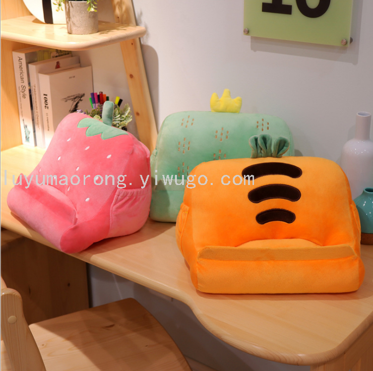 Fruit Pillow Tablet iPad Cushion Mobile Phone Reading Bracket Lazy Plush Soft Cushion Factory Wholesale Fruit Pillow Tablet iPad Cushion Mobile Phone Reading Bracket Lazy Plush Soft Cushion Factory Wholesale