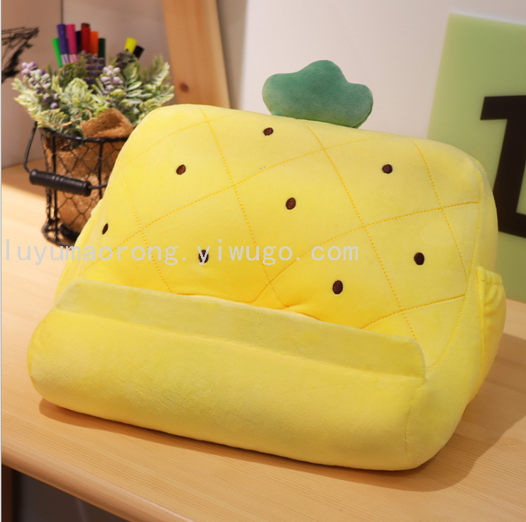Fruit Pillow Tablet iPad Cushion Mobile Phone Reading Bracket Lazy Plush Soft Cushion Factory Wholesale Fruit Pillow Tablet iPad Cushion Mobile Phone Reading Bracket Lazy Plush Soft Cushion Factory Wholesale