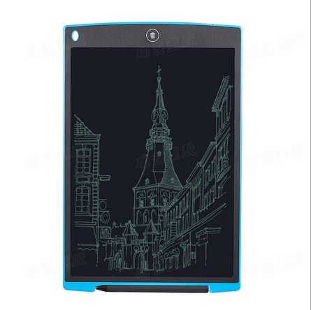 LCD liquid crystal 12-inch tablet children&#039;s drawing board early education graffiti board hydj promotion.