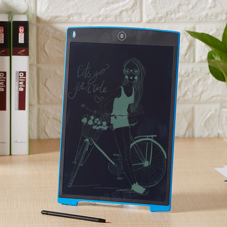 LCD liquid crystal 12-inch tablet children&#039;s drawing board early education graffiti board hydj promotion.