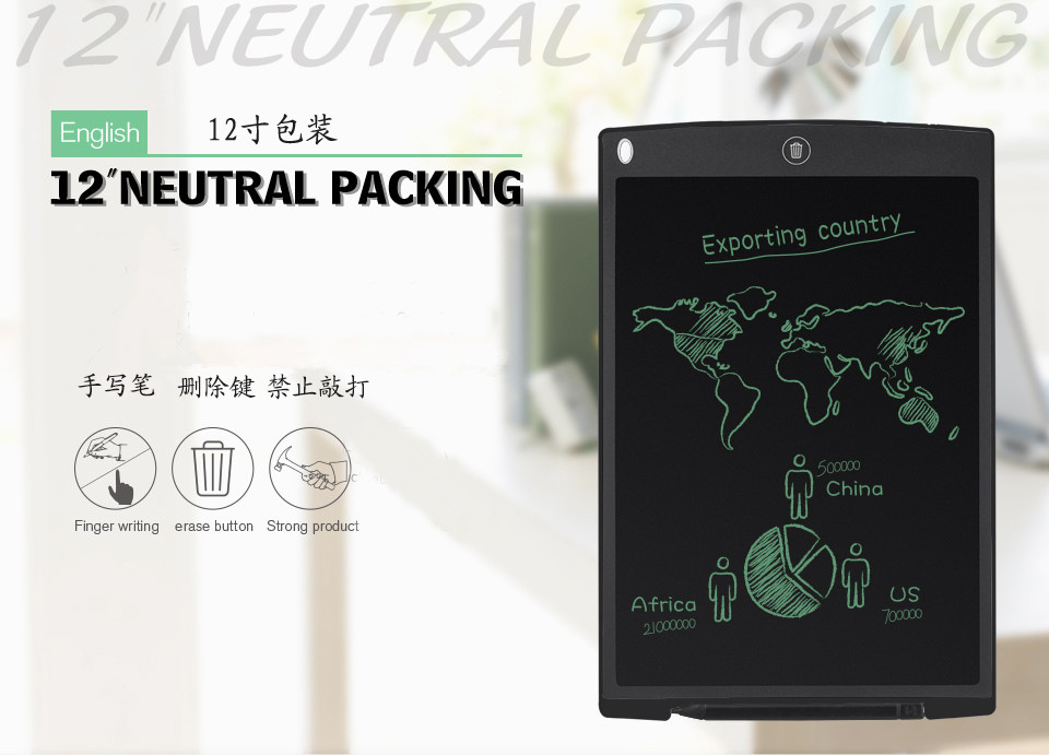 LCD liquid crystal 12-inch tablet children's drawing board early education graffiti board hydj promotion. LCD liquid crystal 12-inch tablet children's drawing board early education graffiti board hydj promotion.