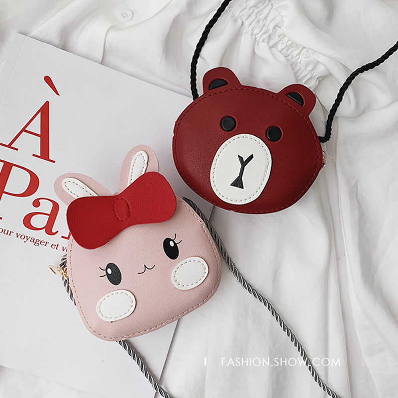 Children&#039;s Bag Baby Girl Fashion Shoulder Messenger Bag All-Match Cartoon Bag Change Princess Bag