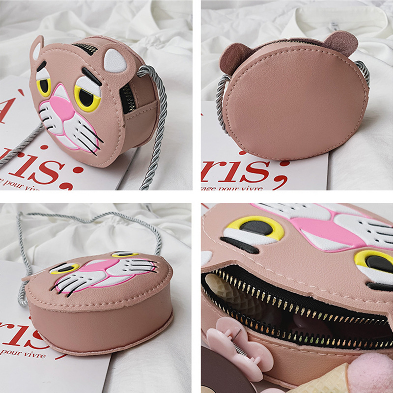 Children&#039;s Bag Baby Girl Fashion Shoulder Messenger Bag All-Match Cartoon Bag Change Princess Bag