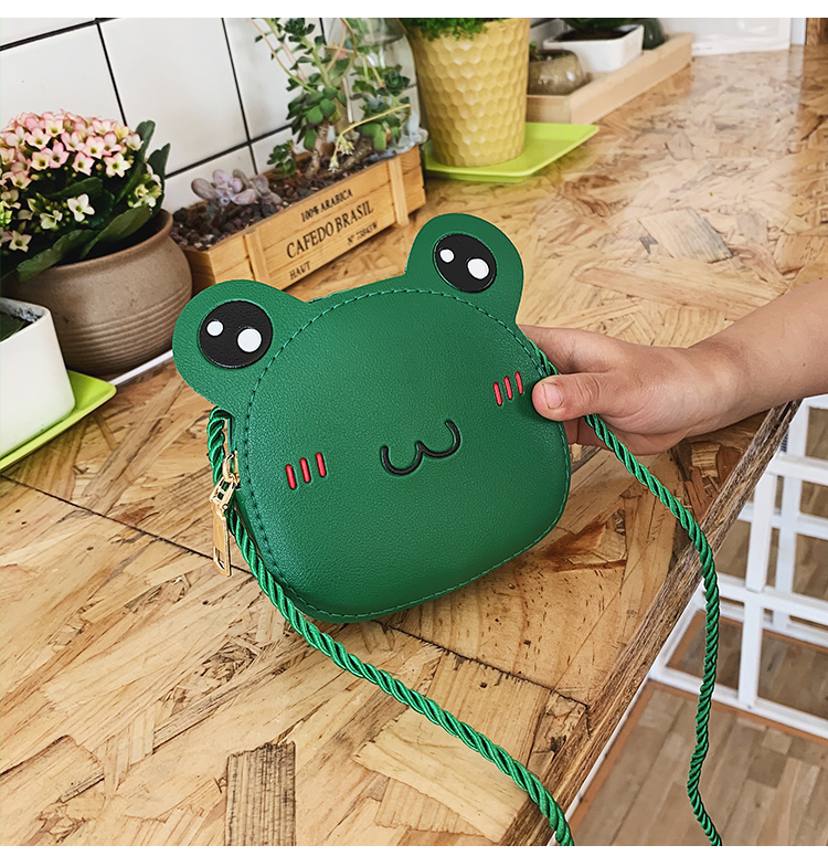 Children's Bag Baby Girl Fashion Shoulder Messenger Bag All-Match Cartoon Bag Change Princess Bag