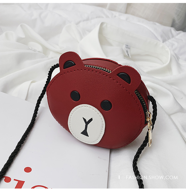 Children's Bag Baby Girl Fashion Shoulder Messenger Bag All-Match Cartoon Bag Change Princess Bag