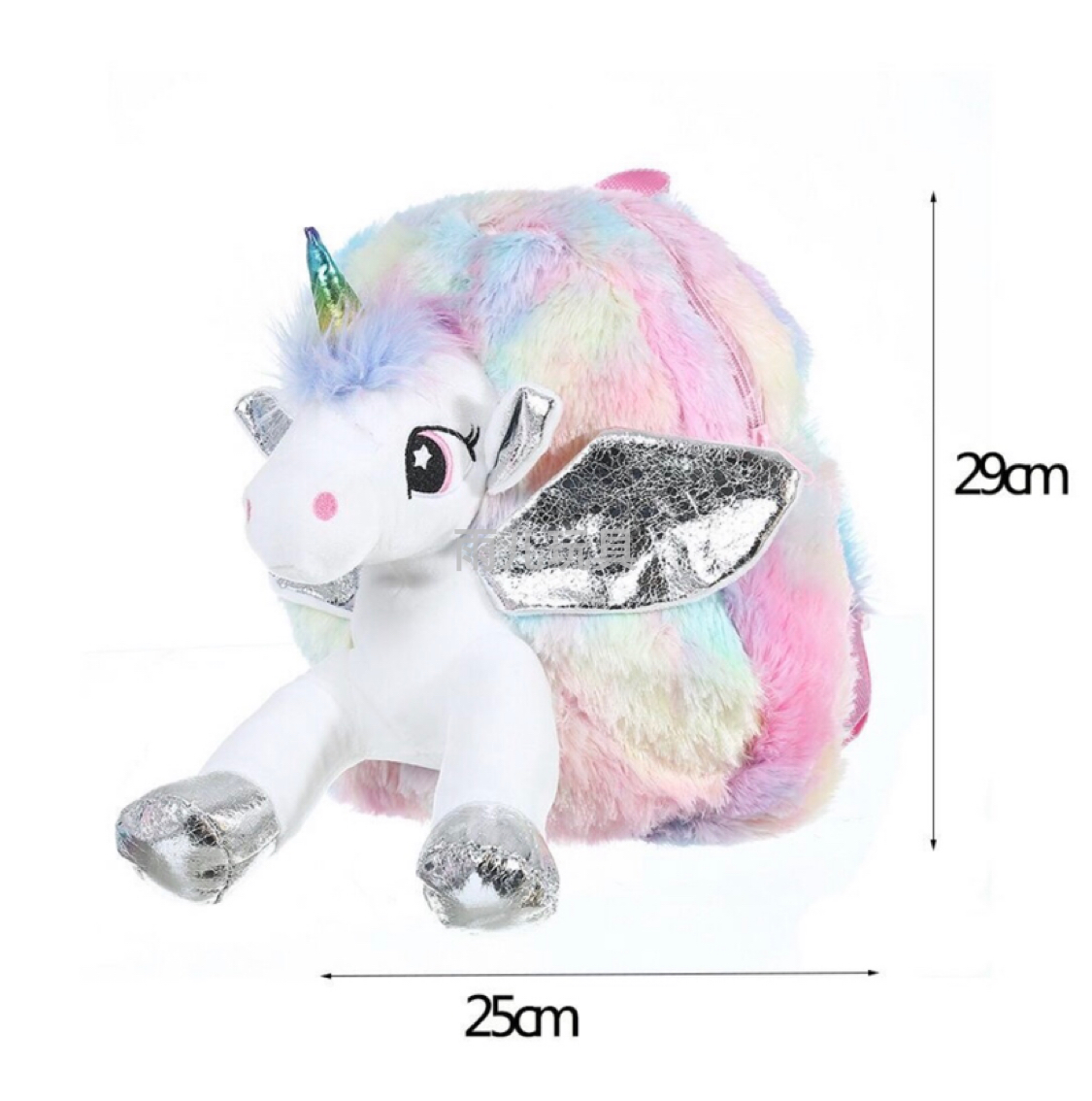 Plush Toy Bag Toy Bag Unicorn School Bag Plush Unicorn Backpack Backpack Children School Bag Cartoon Bag