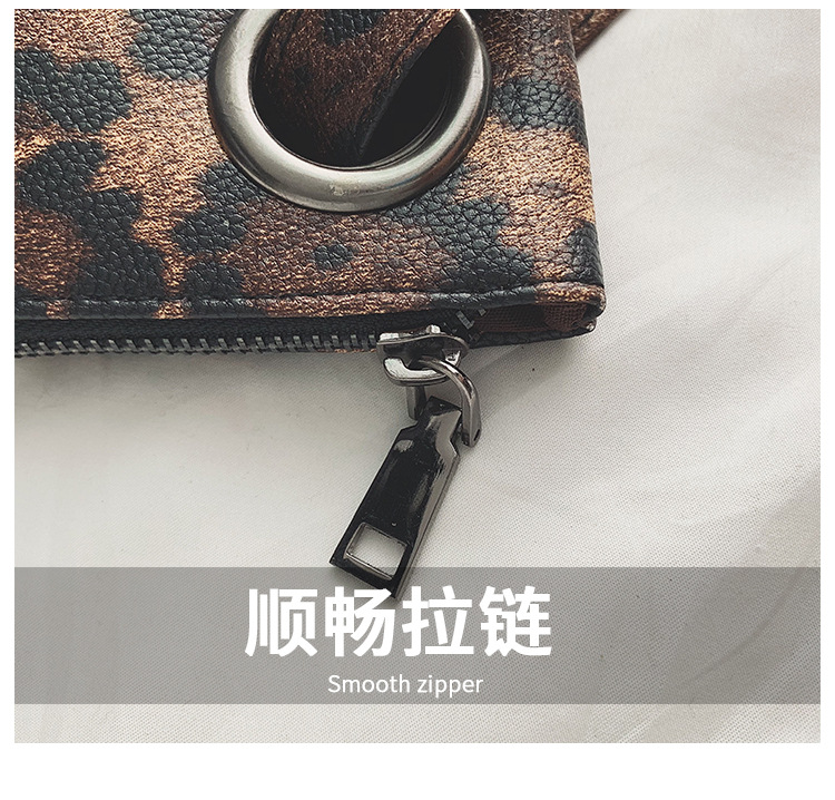 INS Clutch Female 2020 Trendy Korean Style Leopard Print Elegance Retro Hong Kong Style Fashion Tablet Bag INS Clutch Female 2020 Trendy Korean Style Leopard Print Elegance Retro Hong Kong Style Fashion Tablet Bag