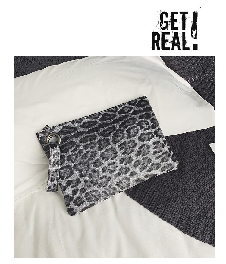 INS Clutch Female 2020 Trendy Korean Style Leopard Print Elegance Retro Hong Kong Style Fashion Tablet Bag INS Clutch Female 2020 Trendy Korean Style Leopard Print Elegance Retro Hong Kong Style Fashion Tablet Bag