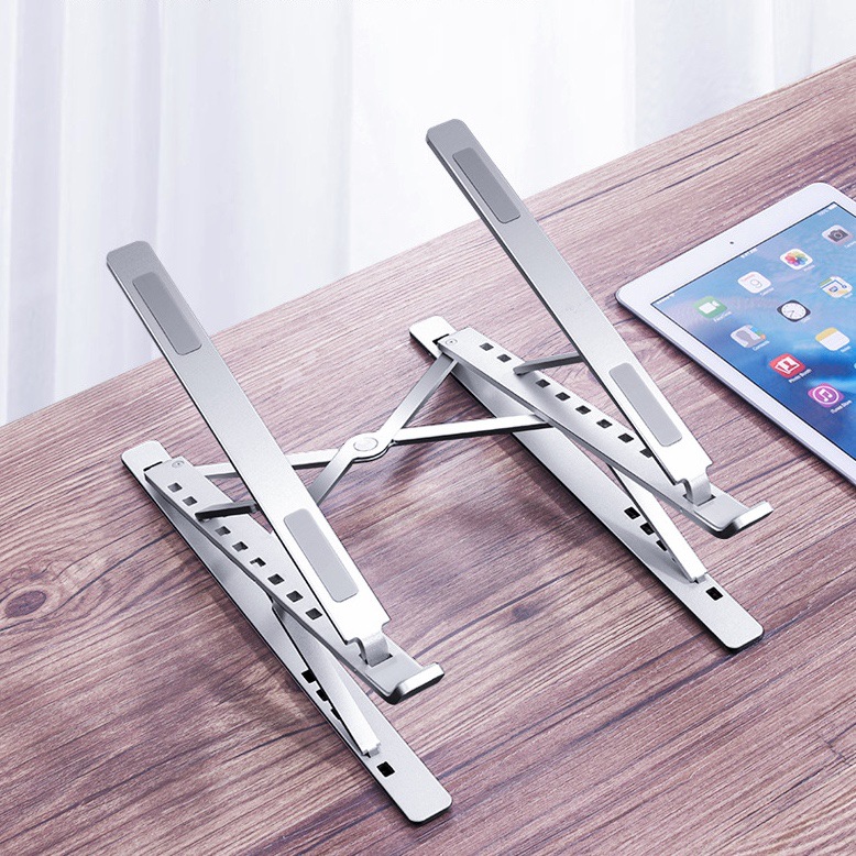 Dissipation Folding Notebook Tablet PC Support Aluminum Alloy Desktop Storage Lifting Radiator Suspended Portable Base