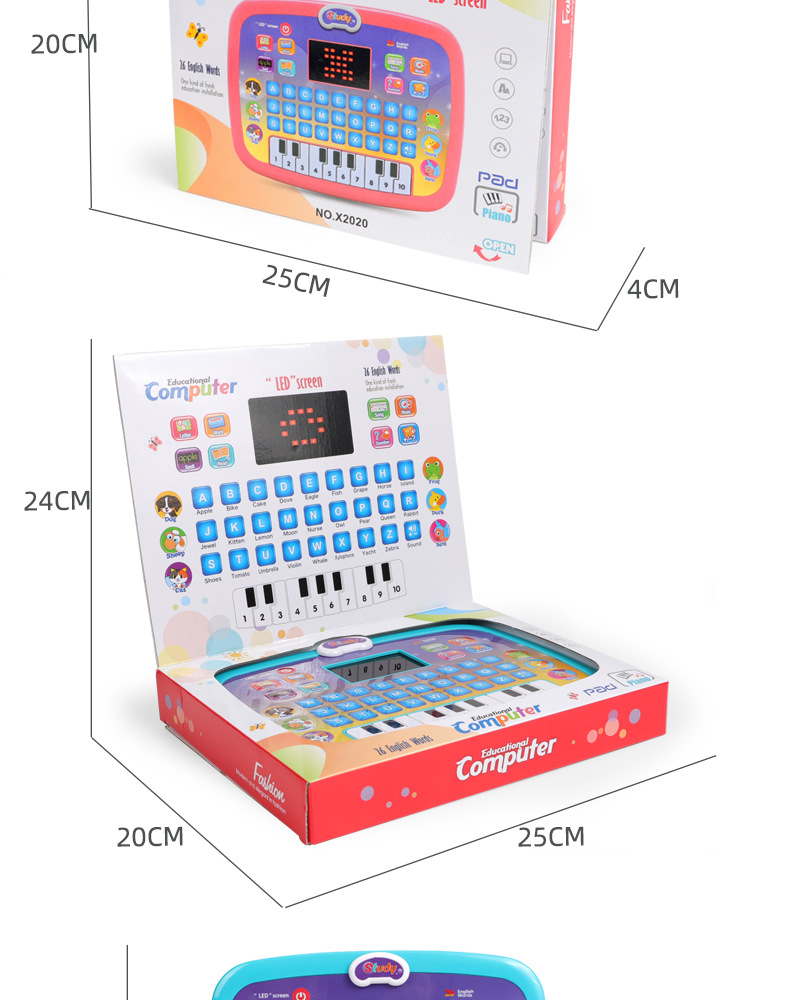 New LED Tablet Learning Machine English Early Education Intelligent Story Machine Large Capacity Content Story Machine New LED Tablet Learning Machine English Early Education Intelligent Story Machine Large Capacity Content Story Machine