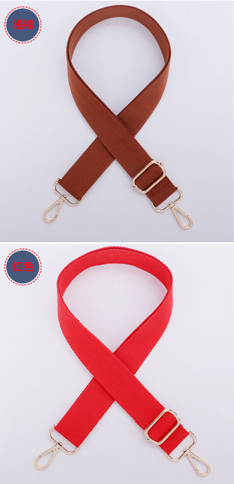 Cotton Tape Adjustable Men's and Women's Handbags Strap Shoulder Crossbody Long Shoulder Strap Women Bag Accessories