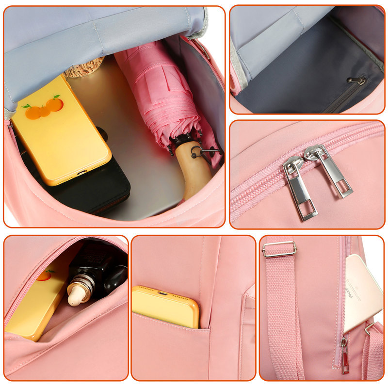 Advanced Texture Bag All-Match Women&#039;s Backpack Oxford Cloth Simple and Fashion Women Bag Backpack Factory Wholesale Bag