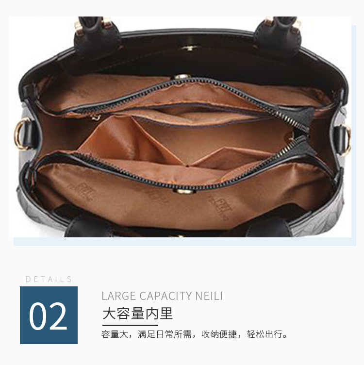 Spot Striped Handbag Large Capacity Women's Crossbody Shoulder Bag Simple and Fashion Women Bag Factory Direct Supply Spot Striped Handbag Large Capacity Women's Crossbody Shoulder Bag Simple and Fashion Women Bag Factory Direct Supply