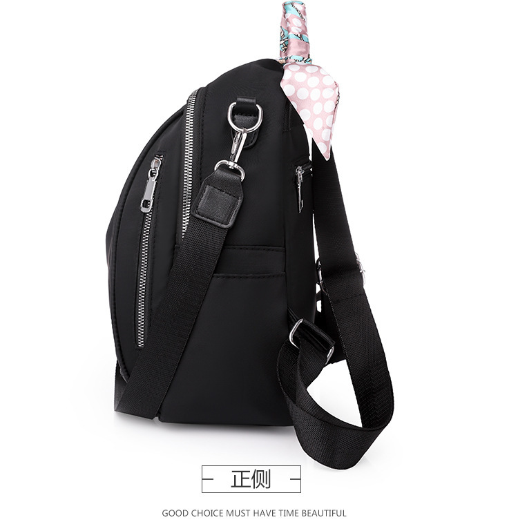 Foreign Trade 2021 Autumn New Women's Pu Backpack Bark Pattern European and American Fashion Backpack Solid Color All-Match Women Bag