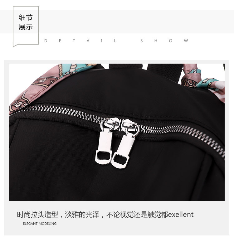 Foreign Trade 2021 Autumn New Women's Pu Backpack Bark Pattern European and American Fashion Backpack Solid Color All-Match Women Bag