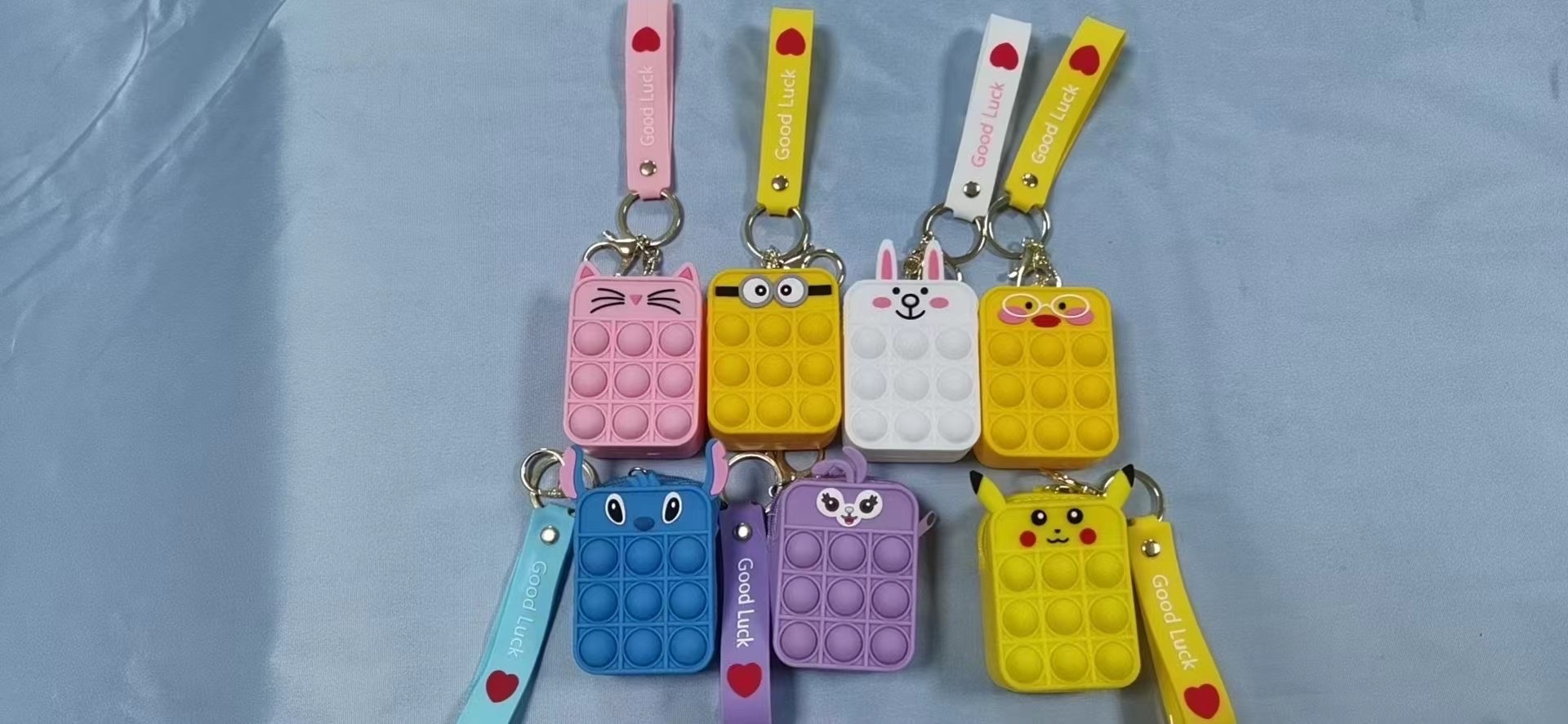 Cute Silicone Coin Purse Small Wallet Crossbody Card Holder with Zipper and Shoulder Strap Cute Silicone Coin Purse Small Wallet Crossbody Card Holder with Zipper and Shoulder Strap