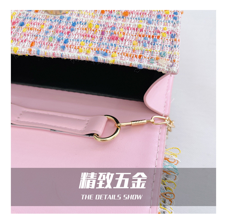 New Princess Bag Cute Little Girl Pearl Hand Bag Cartoon Decorative Crossbody Bag Children Coin Purse Shoulder Bag