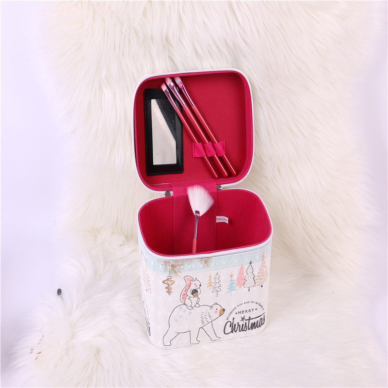 Cosmetic Bag Large and Small Portable Wholesale Large Capacity Travel Portable Cosmetic Case Portable Cosmetic Storage Bag Dressing
