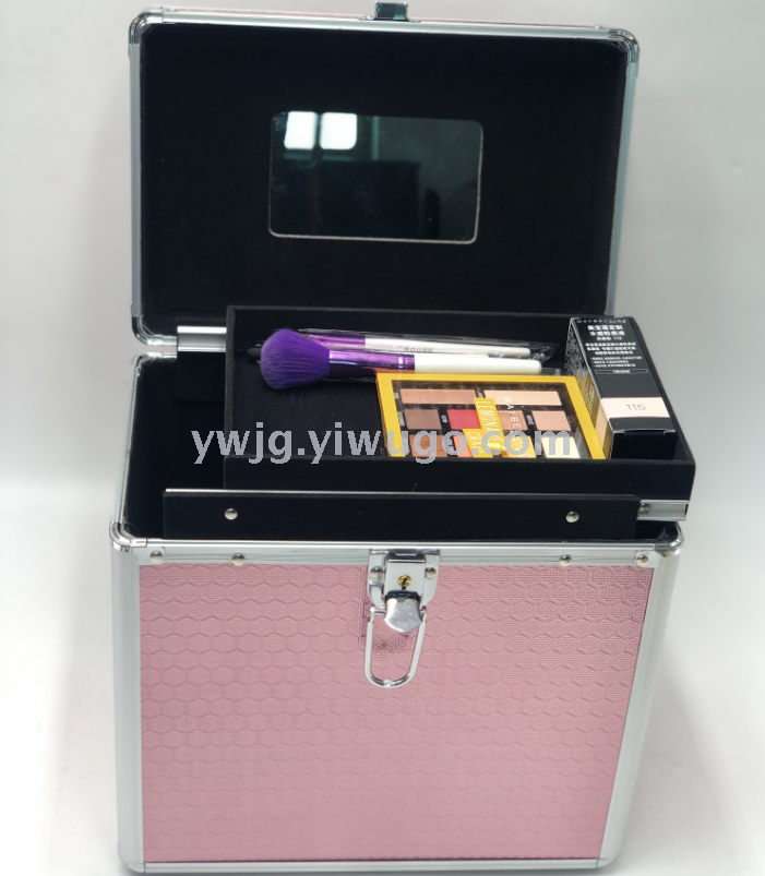 Manicure, beauty and cearrings cosmetic box large capacity to receive cosmetic box cosmetic bag automatic chute cosmetic work box