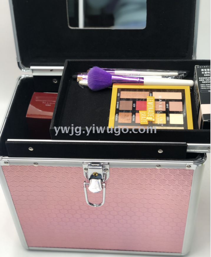 Manicure, beauty and cearrings cosmetic box large capacity to receive cosmetic box cosmetic bag automatic chute cosmetic work box