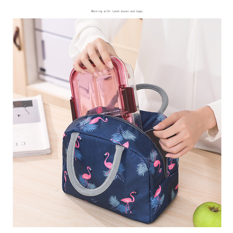 New Printed Lunch Box Bag Outdoor Thickened Winter Warm Insulated Bag Cartoon Cute Pet Lunch Bag for Work New Printed Lunch Box Bag Outdoor Thickened Winter Warm Insulated Bag Cartoon Cute Pet Lunch Bag for Work