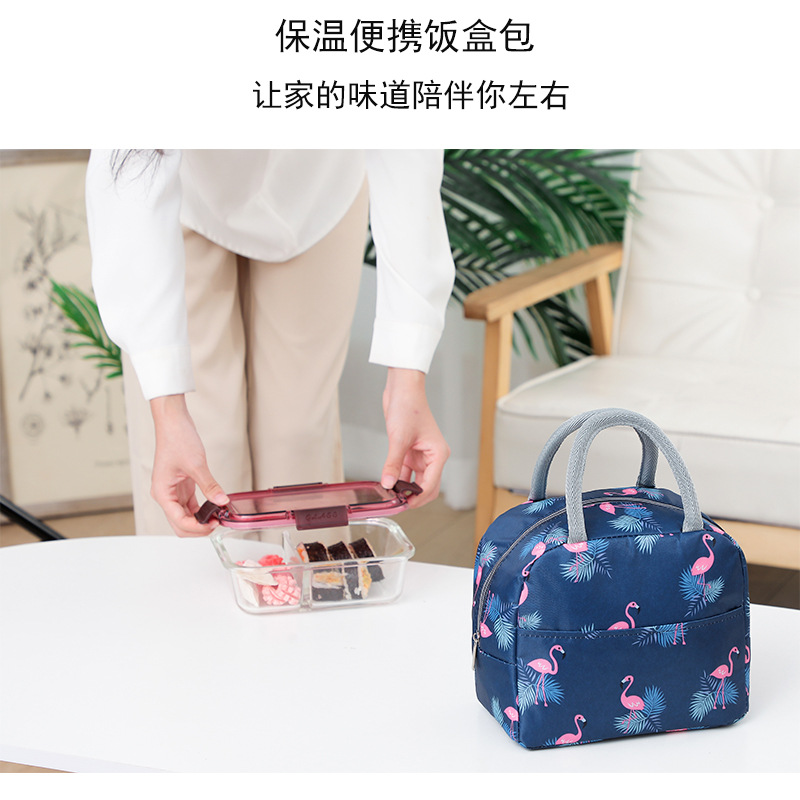 New Printed Lunch Box Bag Outdoor Thickened Winter Warm Insulated Bag Cartoon Cute Pet Lunch Bag for Work New Printed Lunch Box Bag Outdoor Thickened Winter Warm Insulated Bag Cartoon Cute Pet Lunch Bag for Work