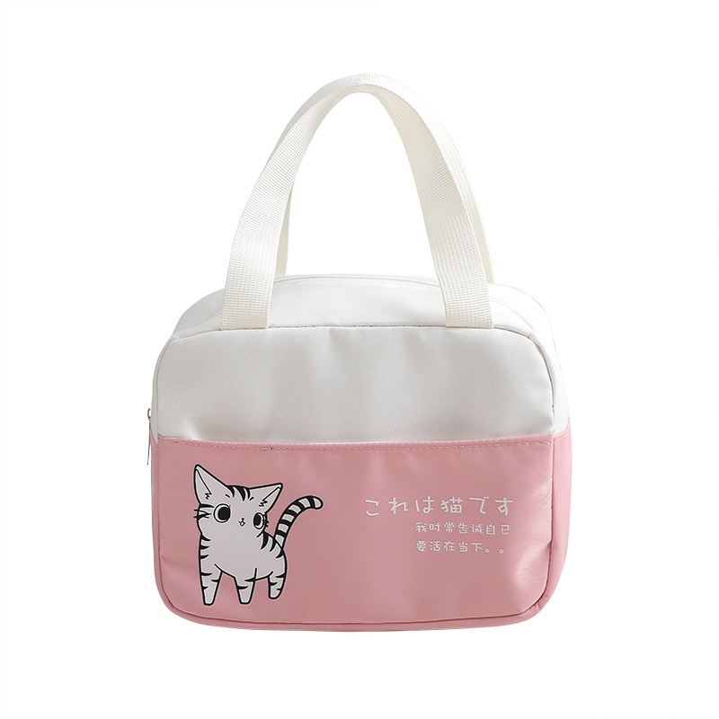 Amazon Foreign Trade Thermal Insulated Lunch Bag Portable Outdoor Picnic Lunch Bag Thick Aluminum Foil Ice Pack Lunch Box Bag Customization