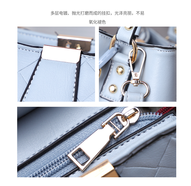 handbags bucket bag fashion bag crossbody bag Chain pendant All-Match women bag foreign popular style 13594