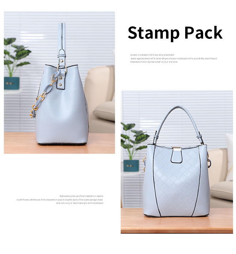 handbags bucket bag fashion bag crossbody bag Chain pendant All-Match women bag foreign popular style 13594
