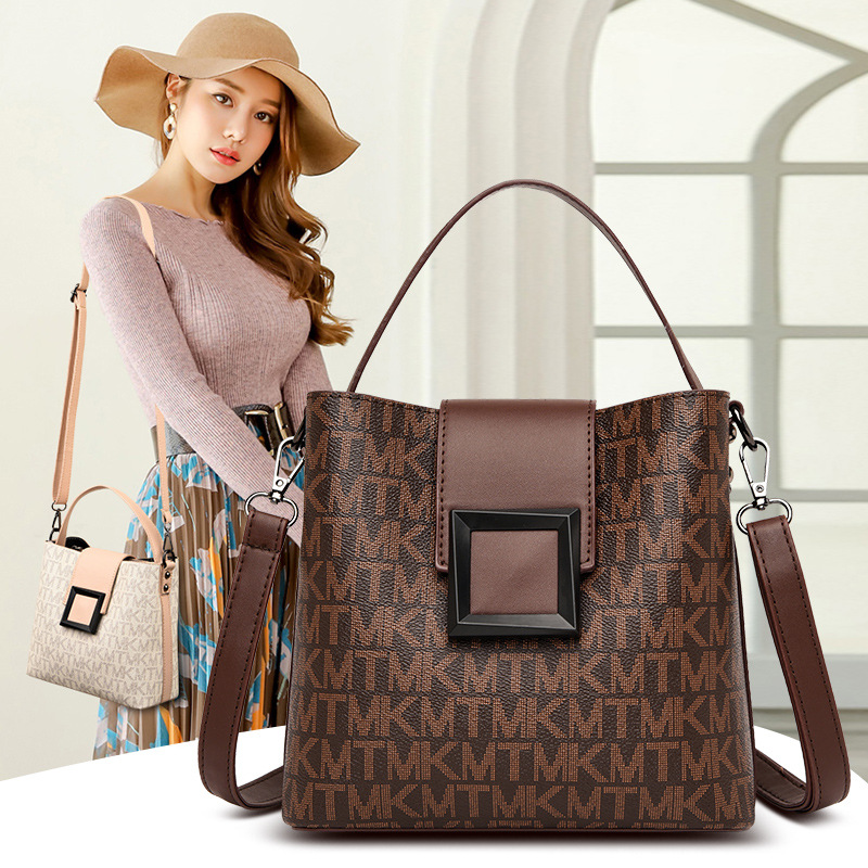 Fashion Women&#039;s Bag Women&#039;s Printed Shoulder Bag Leisure Bucket Bag Handbag Messenger Bag