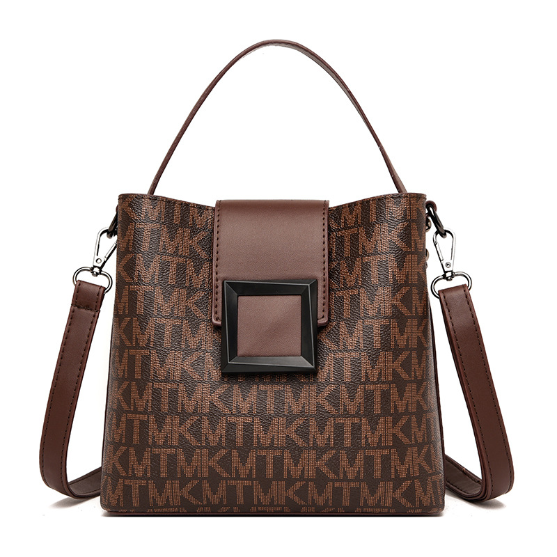 Fashion Women&#039;s Bag Women&#039;s Printed Shoulder Bag Leisure Bucket Bag Handbag Messenger Bag